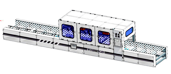 กล่องบรรจุกล่องอัตโนมัติขนาด 800 มม. 200-1000 มม. 5-6 ชิ้น / M